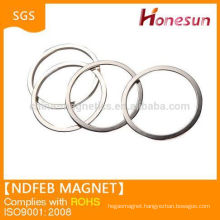 High performance large ring ndfeb magnet